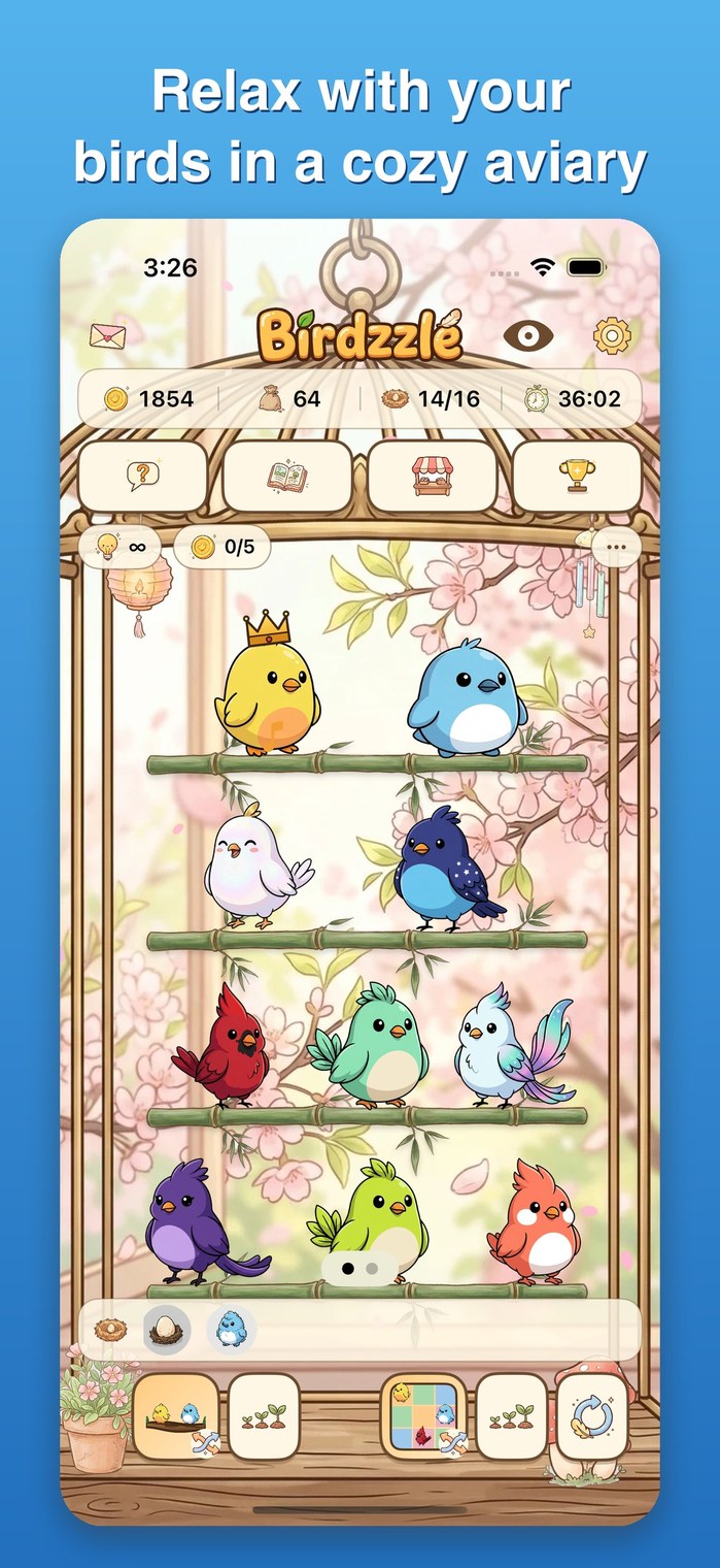 Welcome, raise and breed birds in your aviary
